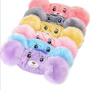 Teddy Bear Face Mask with ear muffs